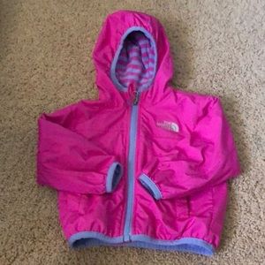 Infant reversible North Face jacket